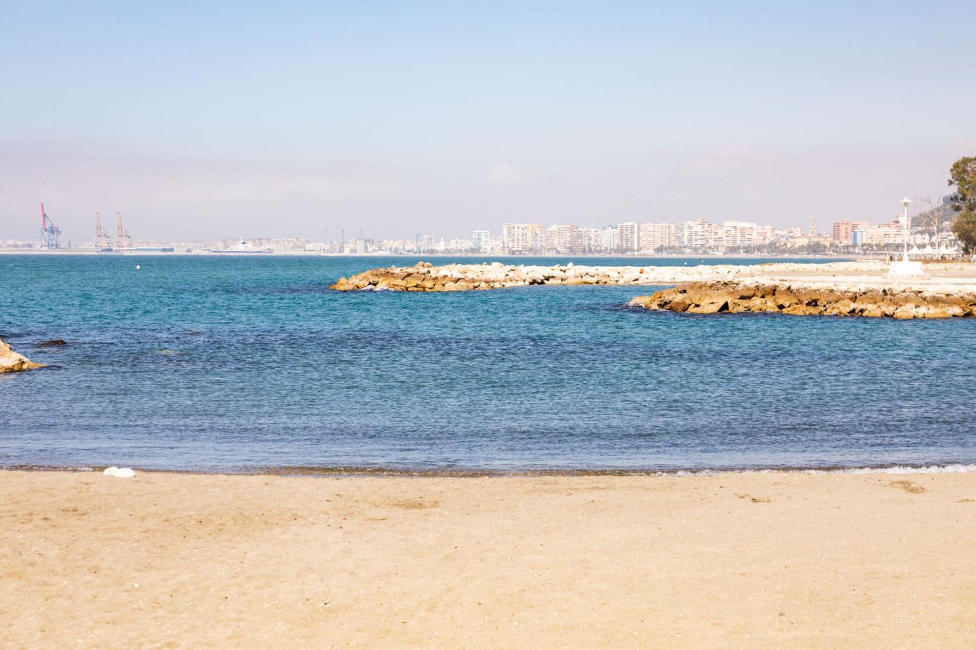 Premium Malaga Beach With Terrace Extérieur photo